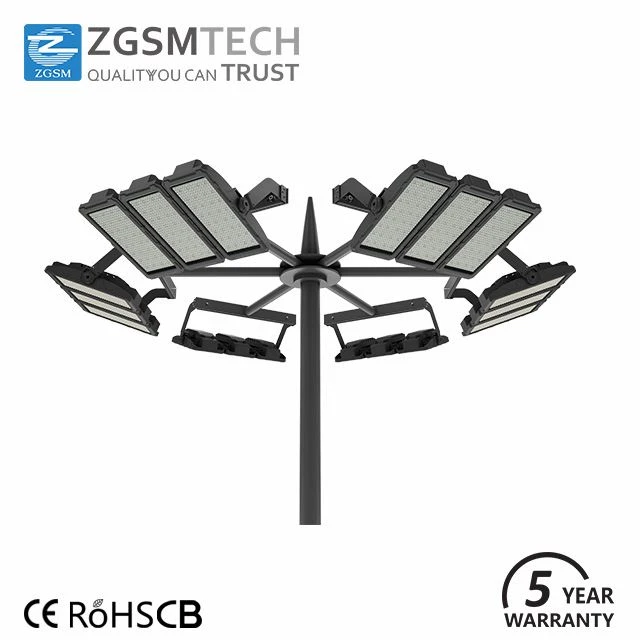 ZGSM LED проект за високо маст осветление в Малайзия